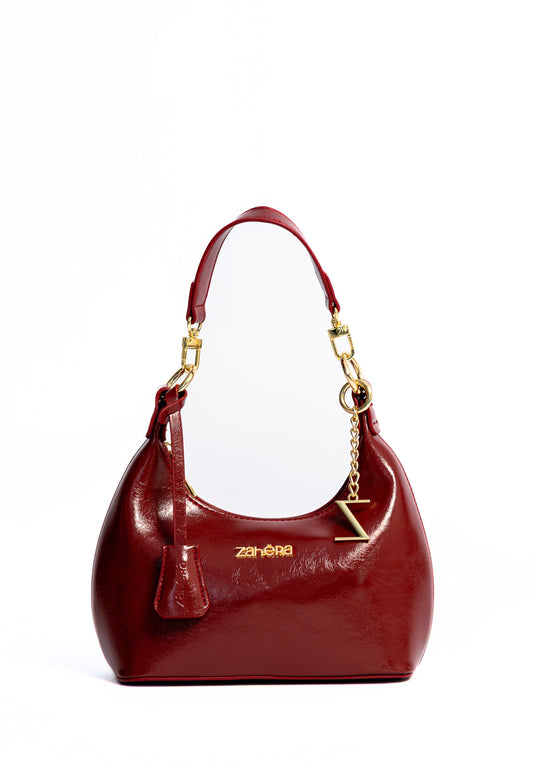 Circle Burgundy Red